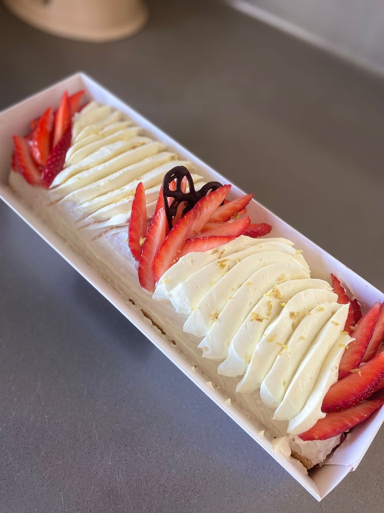 Roule crème fraise