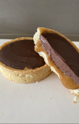 Tartelette caramel choco