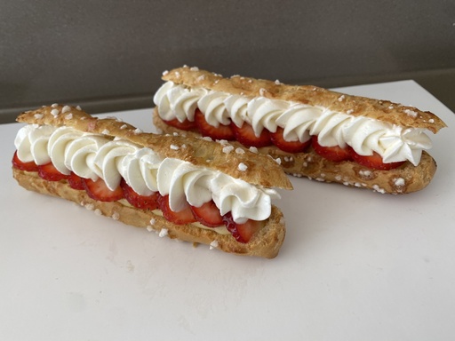 Éclair fraise revisiter